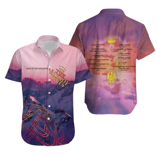 Discover The Moody Blues Keys of the Kingdom 1991 Hawaiian Shirt