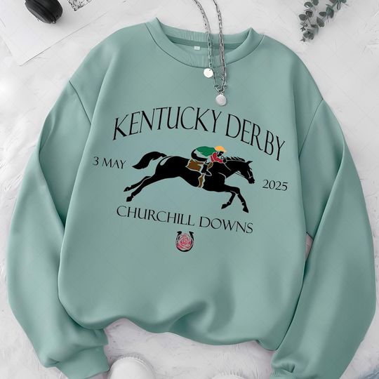 Discover Kentucky Derby 2025 Sweatshirt, 151stDerby Sweatshirt, Horse Racing Lover Sweatshirt