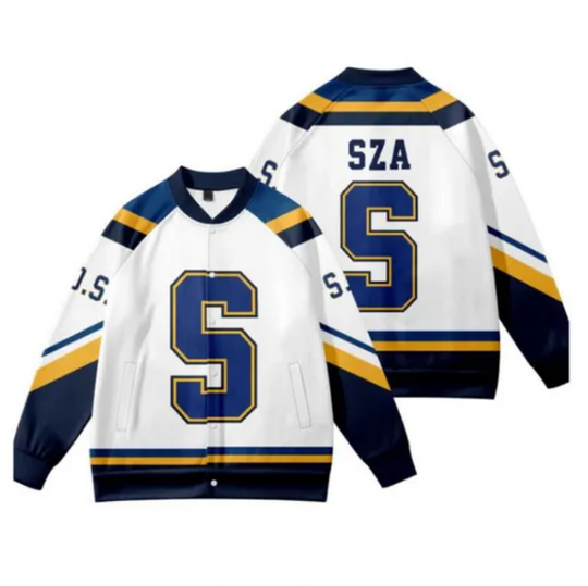 Discover SZA  SOS New Album Merch Baseball Jacket