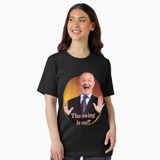 Discover Music Vintage Retro The Swing Is On Funny Antony Green Vintage Photograp T-Shirt
