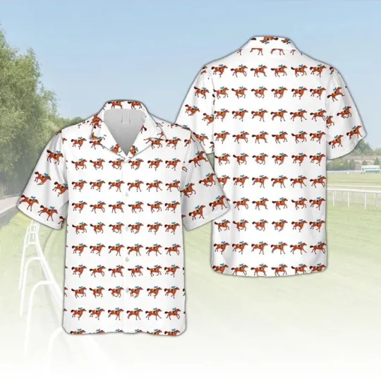 Discover Kentucky Derby Churchill Downs Hawaiian 2025 Shirt  Horse Racing Gift Fan