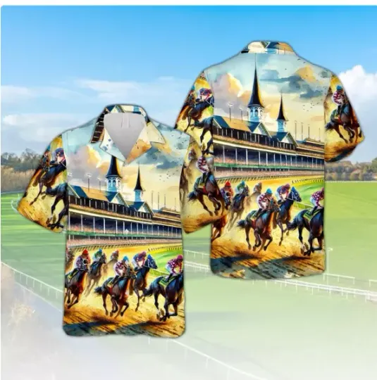 Discover Kentucky Derby Churchill Downs 3D Hawaii Shirt Halloween Gift Christmas Gift