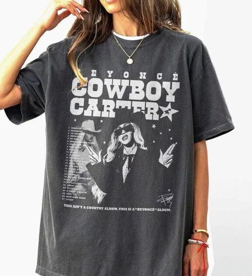 Discover Vintage Beyonce Cowboy Carter Shirt
