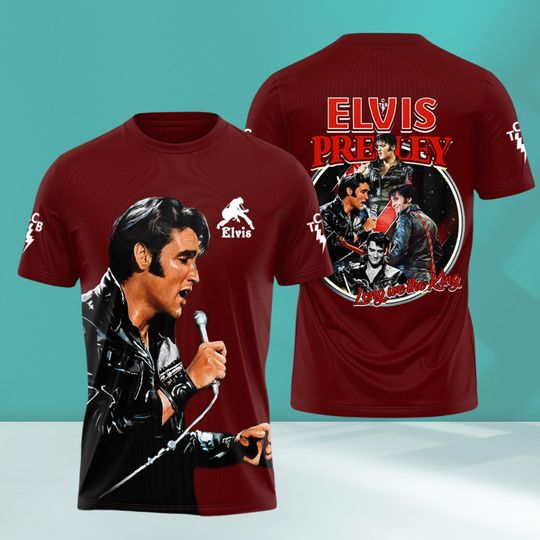 Discover Elvis Lover 2025 Memories Tee, King Presley Tour Shirt