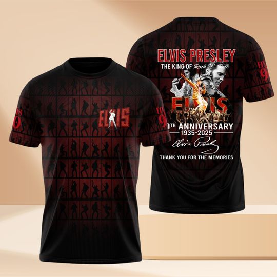 Discover Elvis Memories Elvis Presley Fan Shirt
