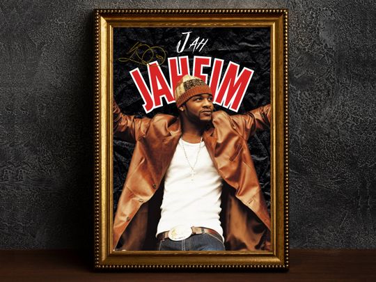Discover Jaheim Hoagland Posters, Gifts for Fan, Wall Decor