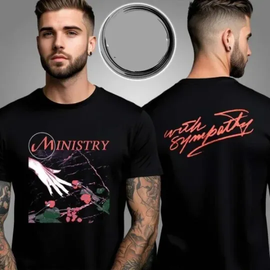 Discover Ministry North America 2025 Tour With Sympathy Album Two Sided Unisex T-Shirt
