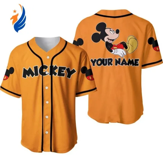 Discover Personalized Stay Cool Mickeyy mouse Custom Name And Number Chilling Baseball