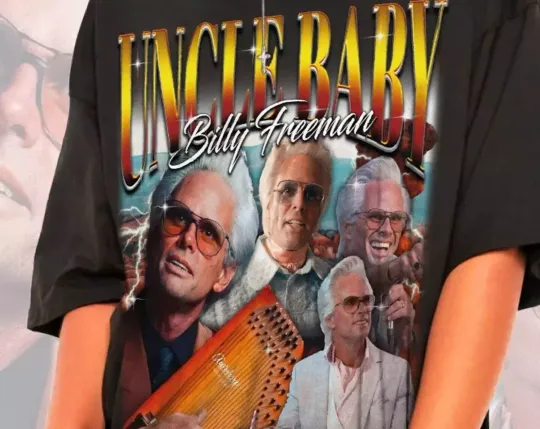 Discover Uncle Baby Billy Freeman Retro Vintage Uncle Baby Bill T-Shirt