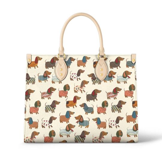 Discover Sweet Dachshunds Leather Bags, Gifts for her