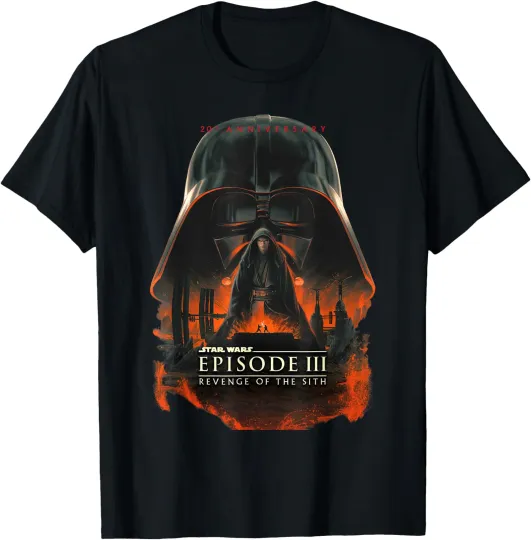 Discover Starr Warss 20th Anniversary Episode III Epic Big T-Shirt