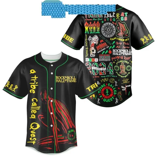 Discover A Tribe Call Quest Award Tour Midnight Baseball Jersey