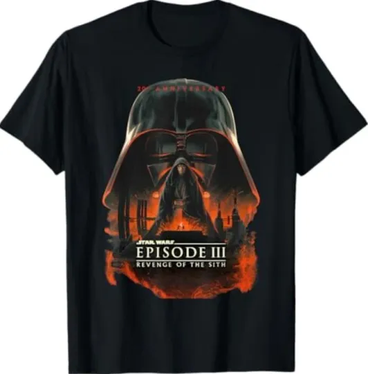Discover Starr Warss 20th Anniversary Episode III Epic T-Shirt