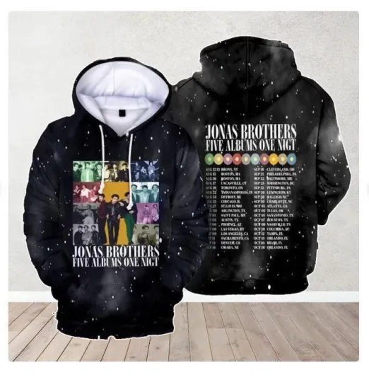 Discover Jonas Brothers Band Hoodie 3D