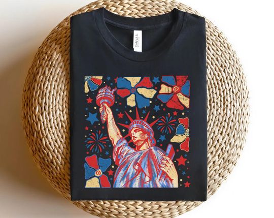 Discover Boho Floral 4th of July Resist Shirt/Subtle 4th Of July Shirt/Subtle Boho Flower