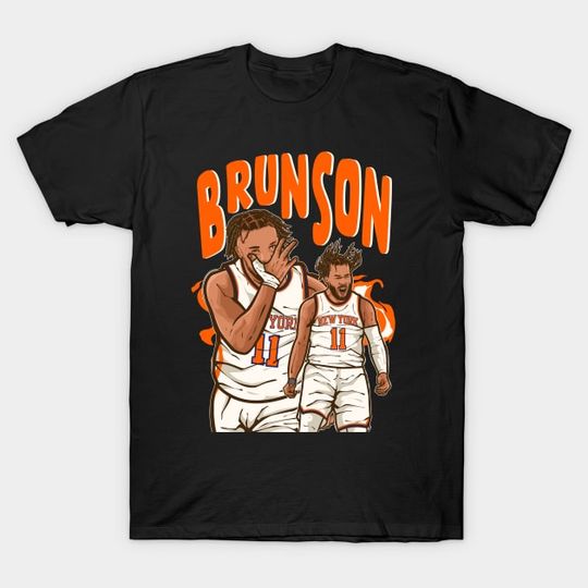 Discover Jalen Brunson Cartoon - Jalen Brunson - T-Shirt