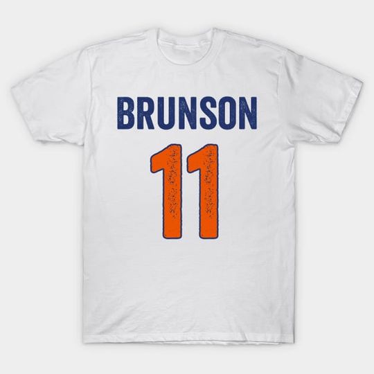 Discover Jalen Brunson - Back Number Text Style - Jalen Brunson - T-Shirt