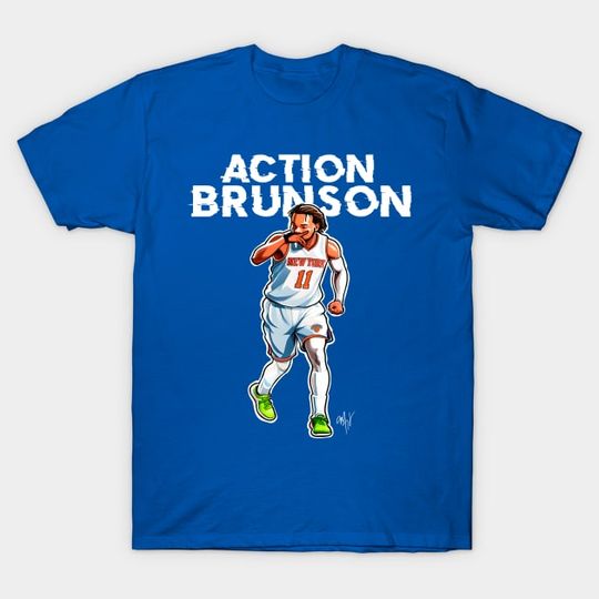Discover Action Brunson - Jalen Brunson - T-Shirt