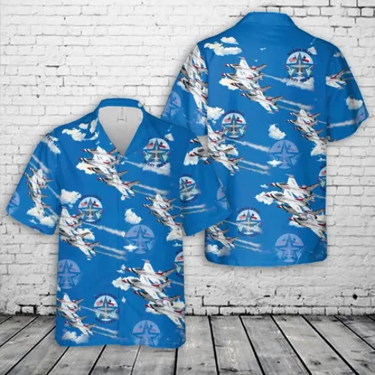 Discover US 2025 Wings Over West Texas Airshow Hawaiian Shirt