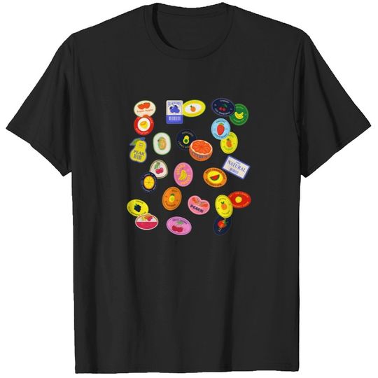 Discover Retro Kawaii Summer Aesthetic Cute Fruit Sticker T-Shirt