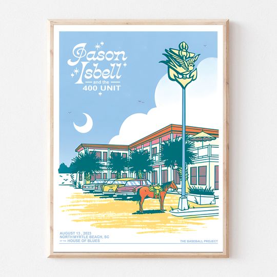Discover Jason Isbell And The 400 Unit Aug 13 2023  Poster