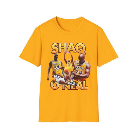 Discover Shaq O'Neal Unisex Tee, Basketball Player Shirt, Sports Fan Gift