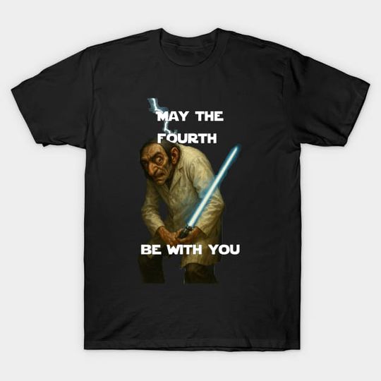 Discover May The Fourth Be With You, Math-ter! - Starr Warss - T-Shirt
