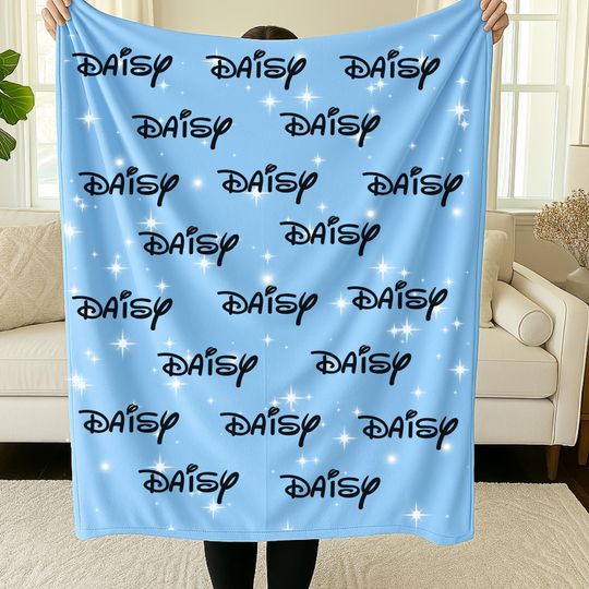 Discover Baby Blanket, Baby Shower Gift, Personalized Disneyyy Blanket
