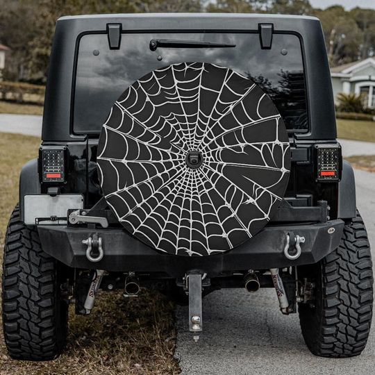Discover Funny Spooky Gift Fit for Jeep Spare Tire Cover