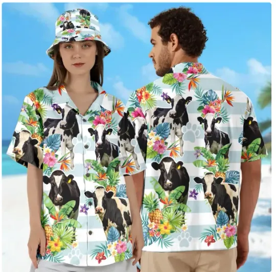Discover Cattle Lovers 3D HAWAII SHIRT HALLOWEEN GIFT CHRISTMAS GIFT