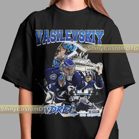 Discover Andrei Vasilevskiy Shirt, Ice Hoockey Sport Tshirt