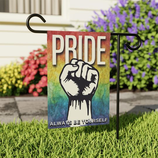 Discover Pride Garden Flag, Colorful Outdoor Banner, LGBTQ+ Home Decor