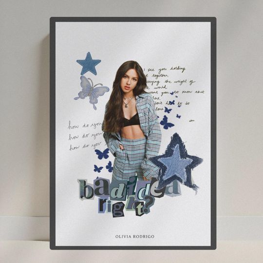 Discover Olivia Rodrigo SOUR GUTS Tour Poster
