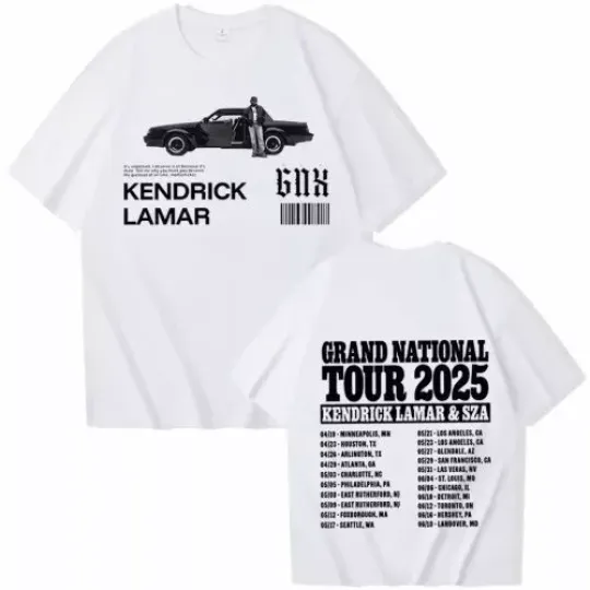 Discover GNX Kendrick Lamar Tour 2025 T-Shirt