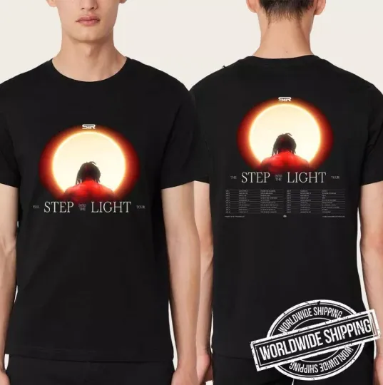 Discover SiR Step Into The Light Tour Dates 2025 Fan T-Shirt