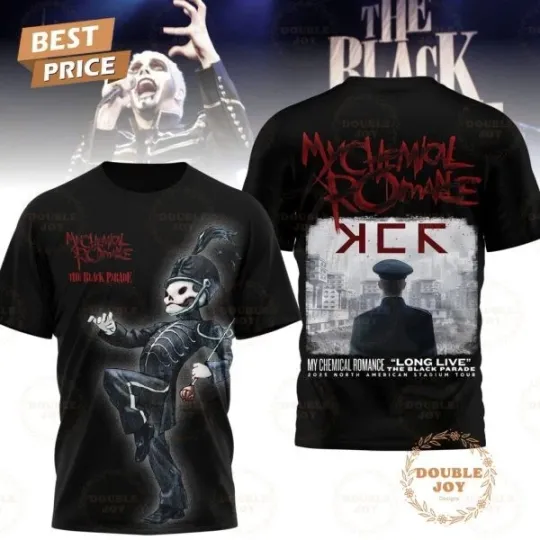 Discover My Chemical Romance 2025 North American Stadium Tour T-Shirt
