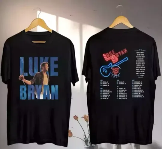 Discover Luke Bryan 2025 Tour Shirt, Luke Bryan Signature Shirt