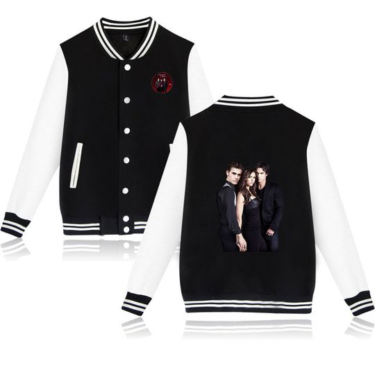 Discover The Vampire Diaries Baseball Jacket