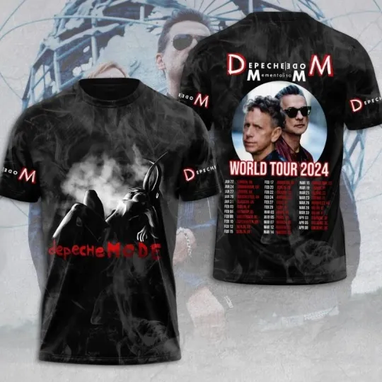 Discover Depeche Mode Shirt Depeche Mode  Music 3D Shirt For Men And Women T-Shirt