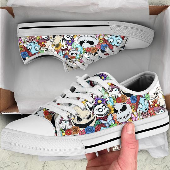 Discover Nightmare Before Christmas Low Top Sneakers