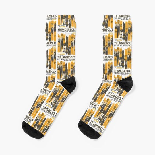 Discover Thunderbolts Vintage Socks