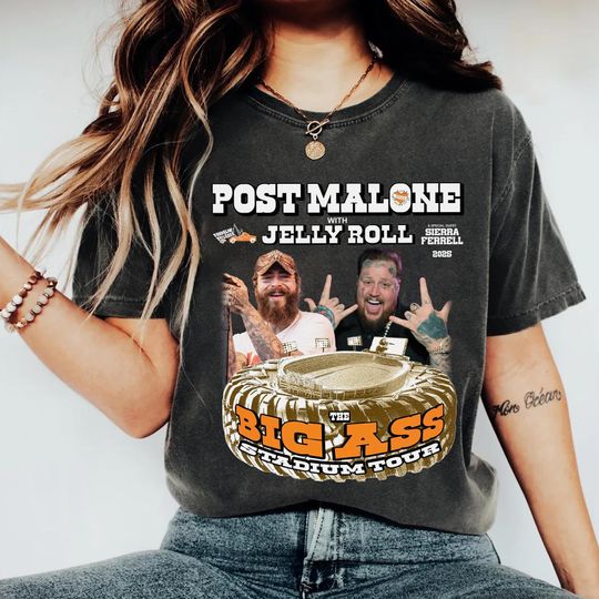 Discover Comfort Colors Post Malone Shirt,Post Malone Tour, Big Ass Stadium Tour
