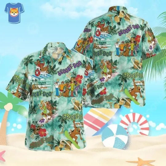 Discover Scooby Doo Tropical Hawaiian Shirt