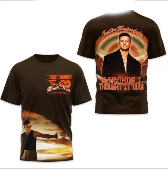 Discover Justin Timberlake Everything I Thought It Was  3D T-Shirt