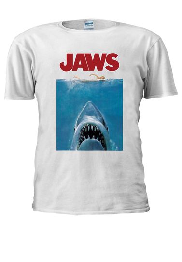 Discover Jaws Movie Poster Cool T shirt Hoodie Tote Bag Hoody T-shirt