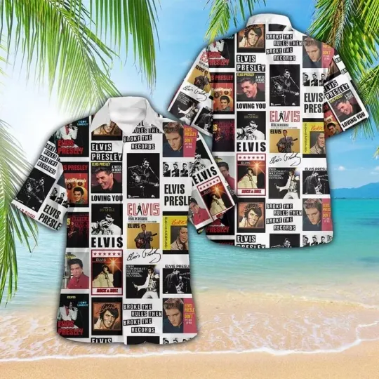 Discover The King Elvis Presley 3D Hawaiian Shirt