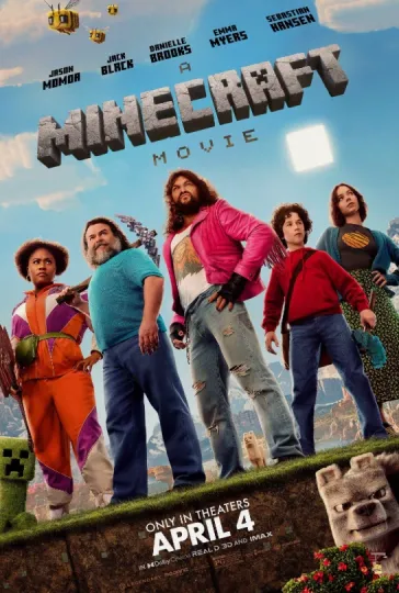 Discover 2025 Film Promo Poster "A Minecraft Movie" Wall Decor Gift