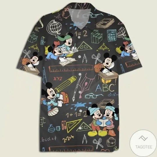 Discover Mickeyy mouse Hawaiian Shirt Button Down Unisex Adults Outfit S-5XL