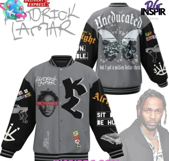 Discover Kendrick Lamar Baseball Jacket
