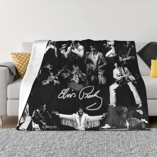 Discover Elvis Presley Fleece Blanket